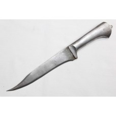 Handcrafted Dagger Knife chiseled steel blade handle 11 inch A 77